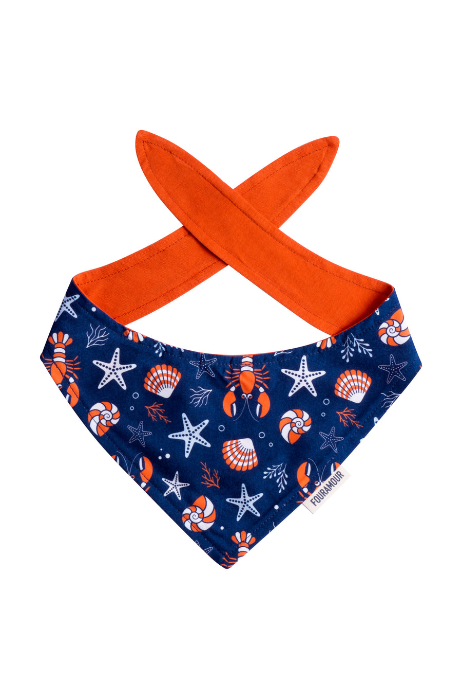 Çift Taraflı Köpek Bandanası “Beach Please”