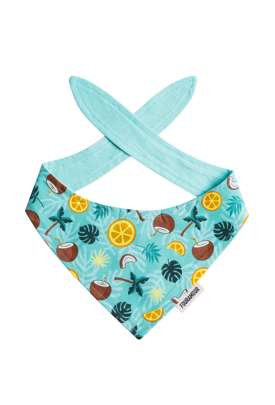 Çift Taraflı Köpek Bandanası “Tropic Like It’s Hot”