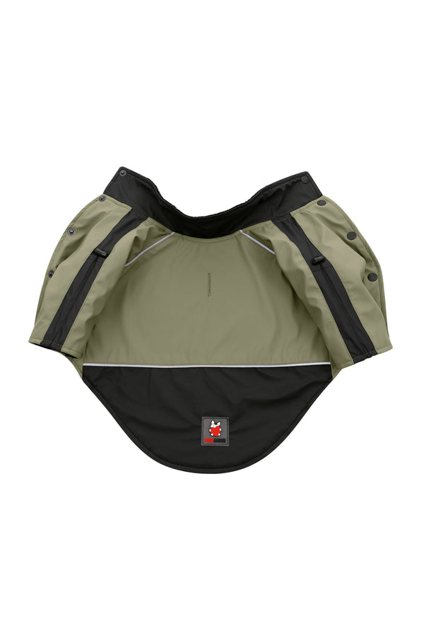 Haki Su Geçirmez Köpek Montu