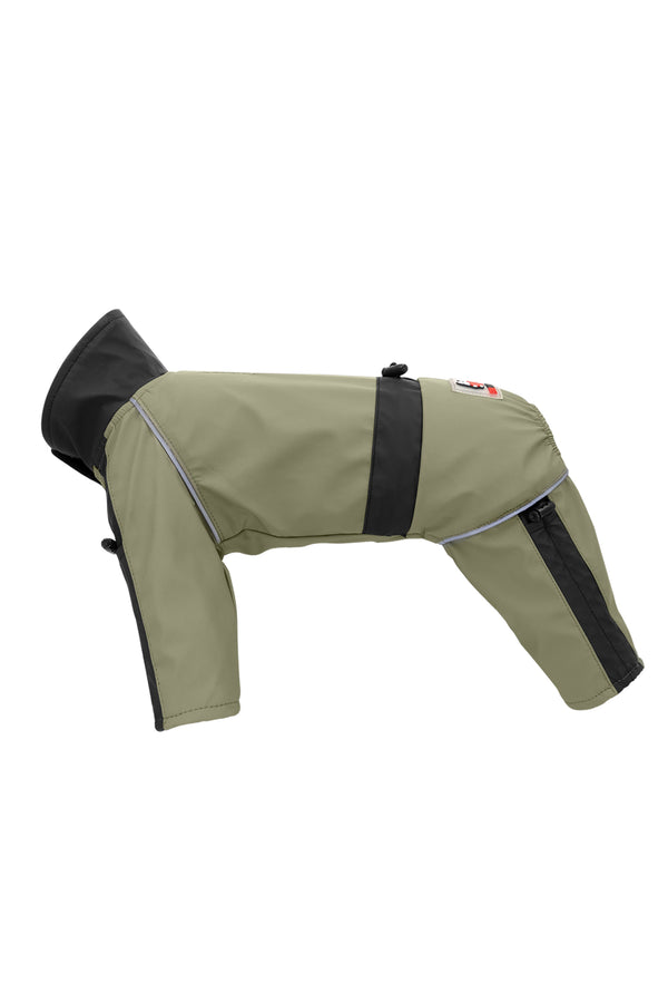 Haki Su Geçirmez Köpek Tulumu