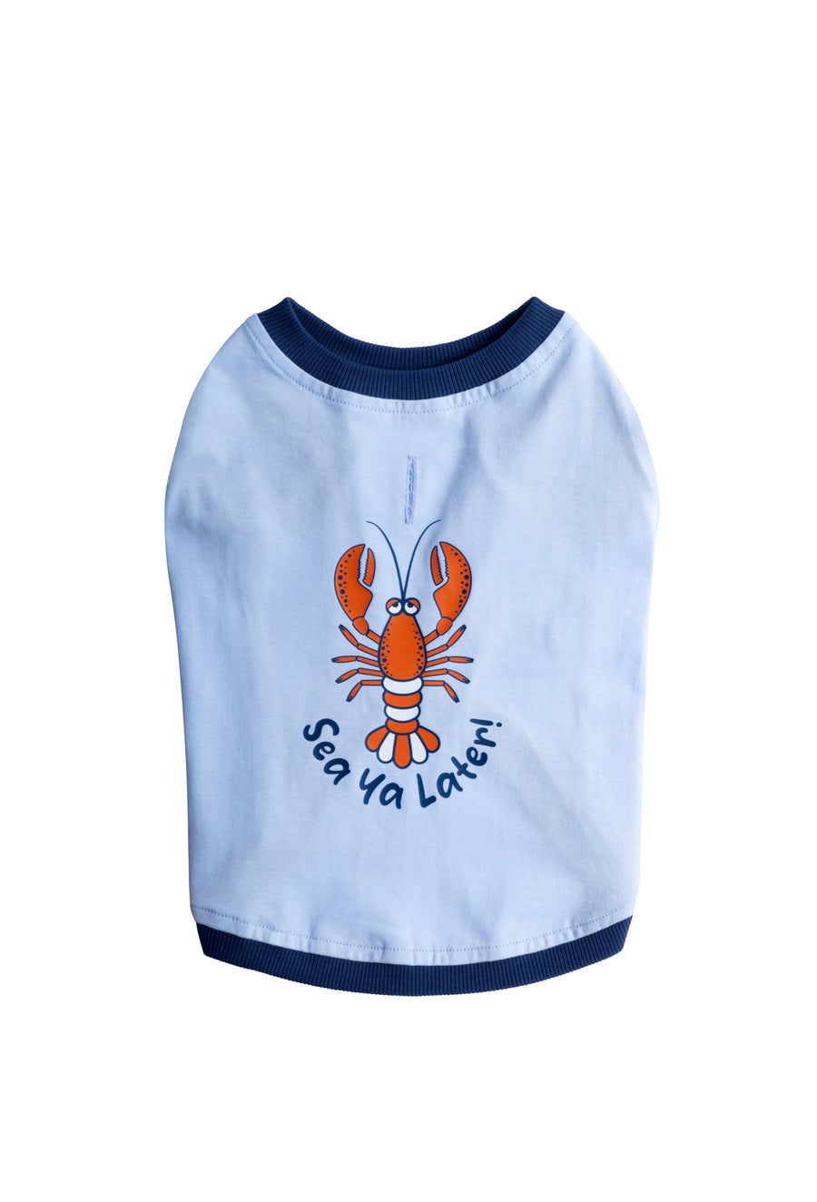Fouramour Sea Ya Later köpek t-shirt ürün ön görünüm
