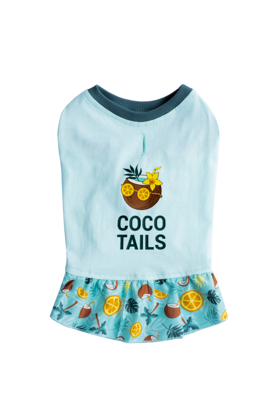 Fouramour Coco Tails köpek elbisesi ürün ön görünüm
