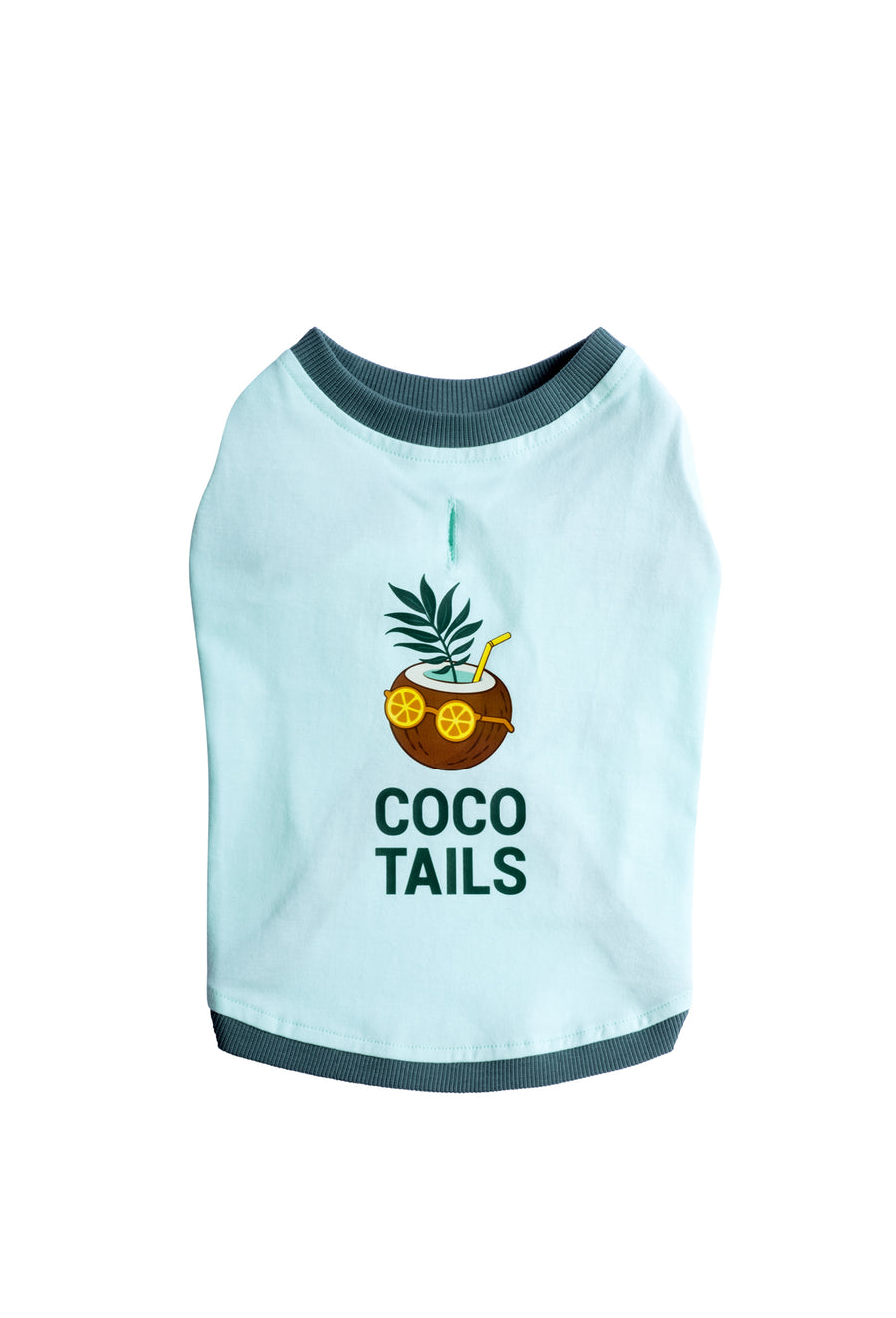Fouramour Coco Tails köpek t-shirt ürün ön görünüm
